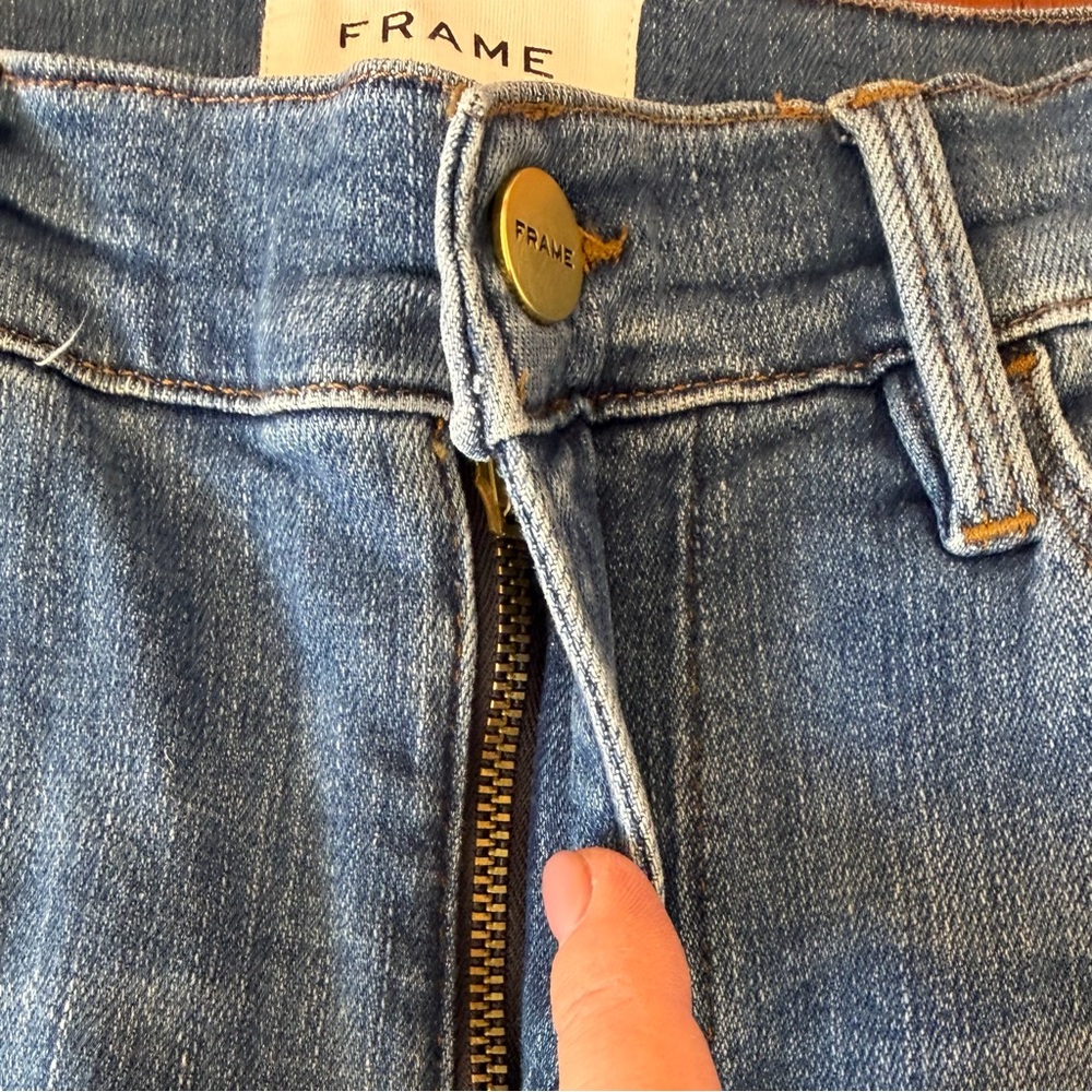 Frame Le High Straight Laskey Rips size 27 NWT - Picture 6 of 11